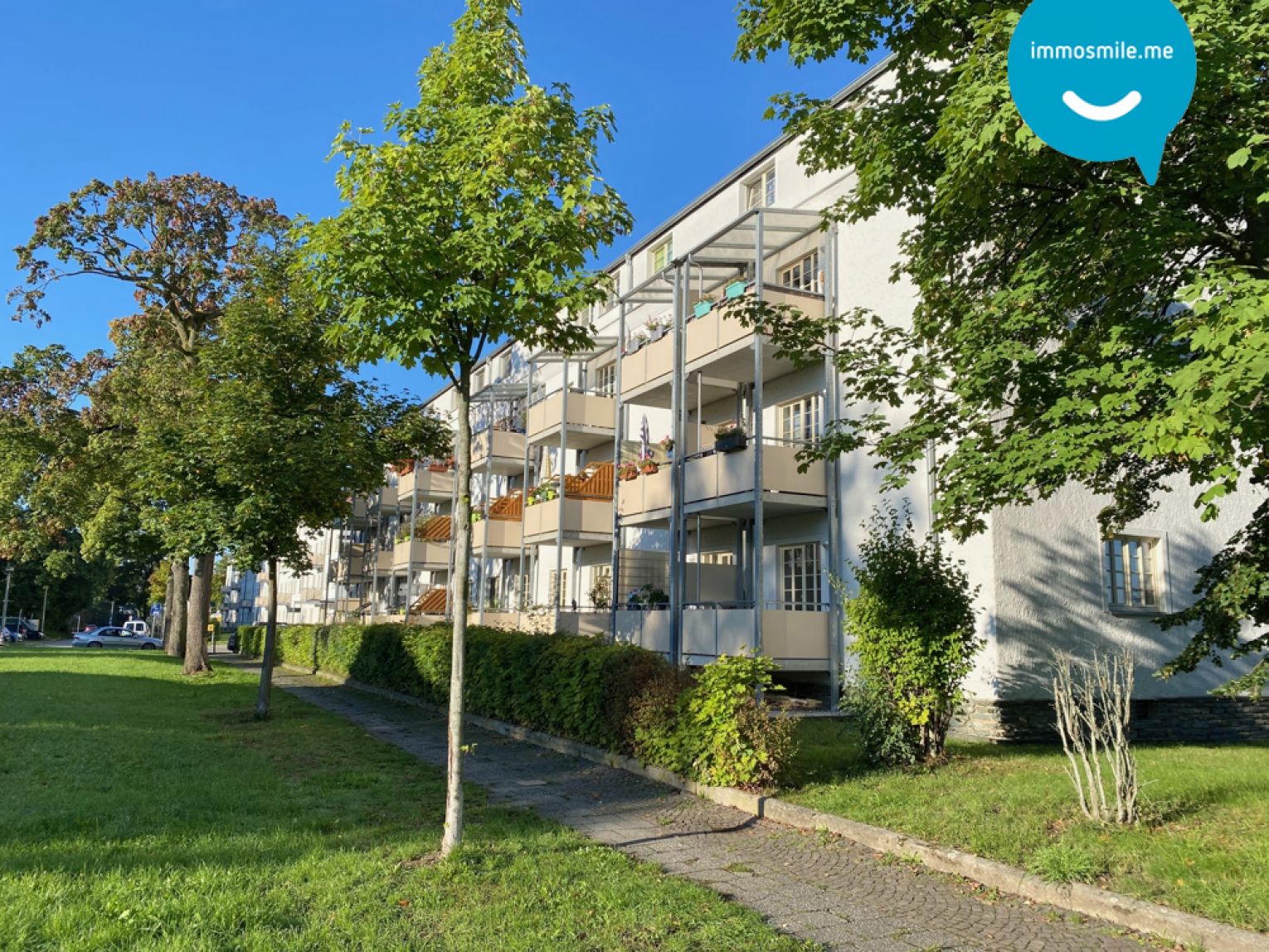 im Heimgarten • in Chemnitz • 2-Zimmer • mit Balkon • vermietet • als Kapitalanlage