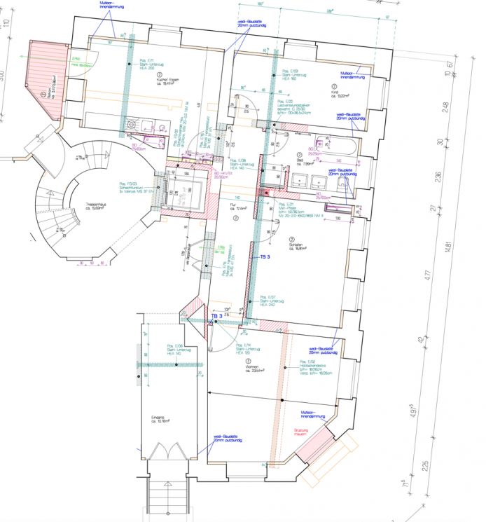 3 Zimmer • Fussbodenheizung • Parkett • Tageslichtbad • Wohnküche • Balkon • Stellplatz