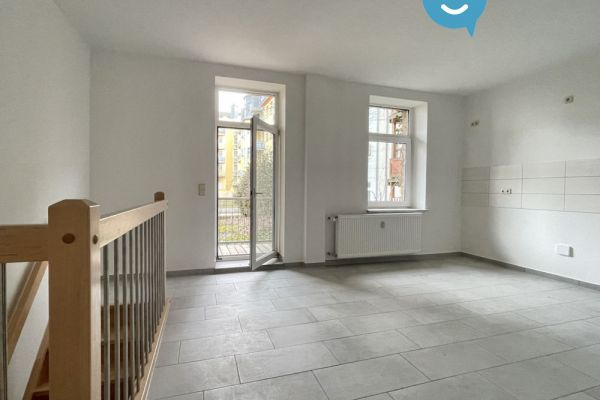 4-Raum Wohnung in Chemnitz • Balkon • moderne Bäder • Wanne/Dusche • große Wohnküche • Termin machen