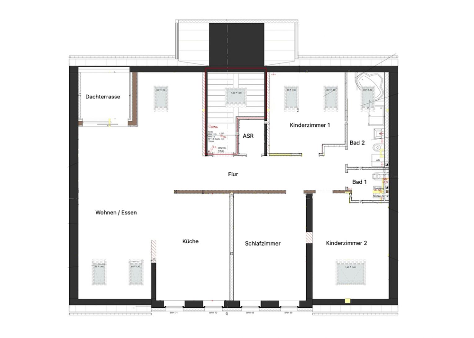 moderne 4 Zimmer • moderner Grundriss • Balkon • TOP Hausgemeinschaft • Grillecke • EBK • Stellplatz