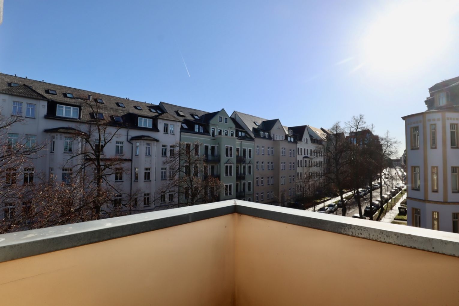 2-Raum Wohnung • Einbauküche • Kaßberg • Miete • Altbau • Südost Balkon • schnell sein lohnt sich