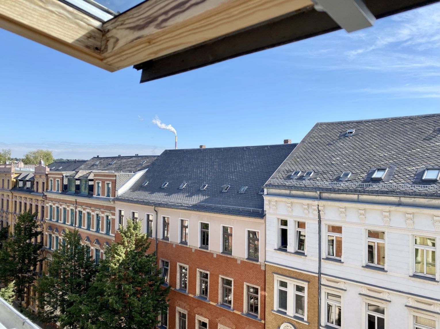 Kaßberg • Dachgeschoss • 3-Raum Wohnung • in Chemnitz • Balkon • offene Küche • modern und schick