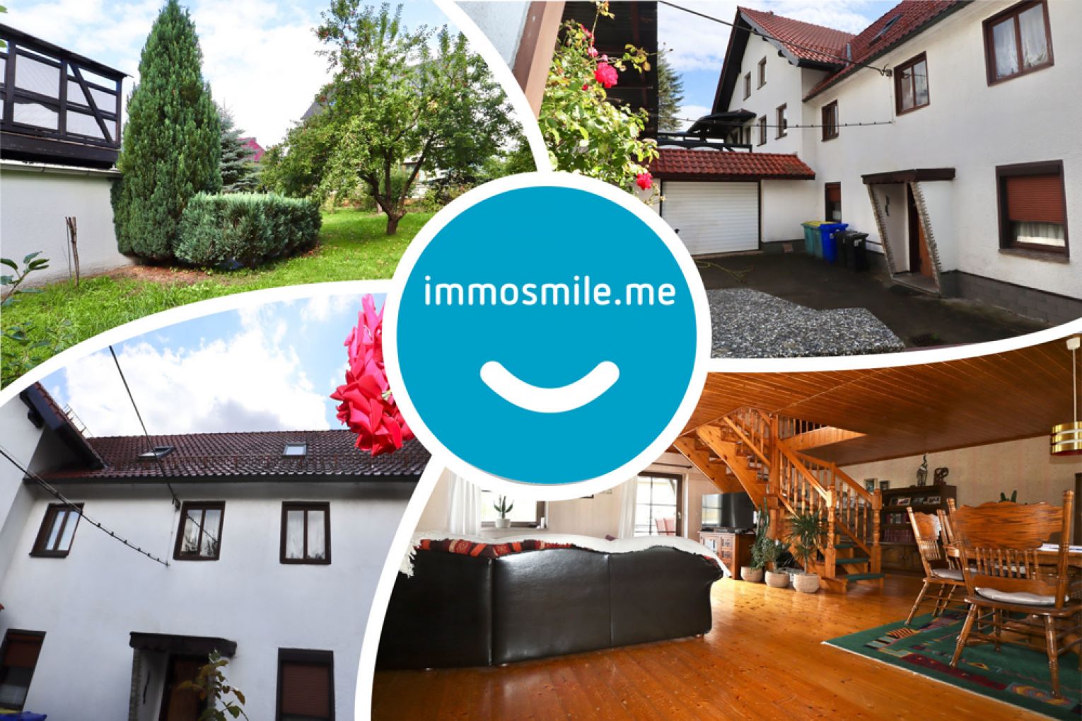 Zweifamilienhaus mit Gewerbe • Oberlungwitz • Garage • Werkstatt  • 4- 7 Räume • Terrasse • Garten