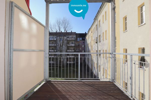 Balkon • 2-Raum Wohnung in Chemnitz • zum fairen Preis • Einbauküche  • Hilbersdorf • jetzt anrufen!