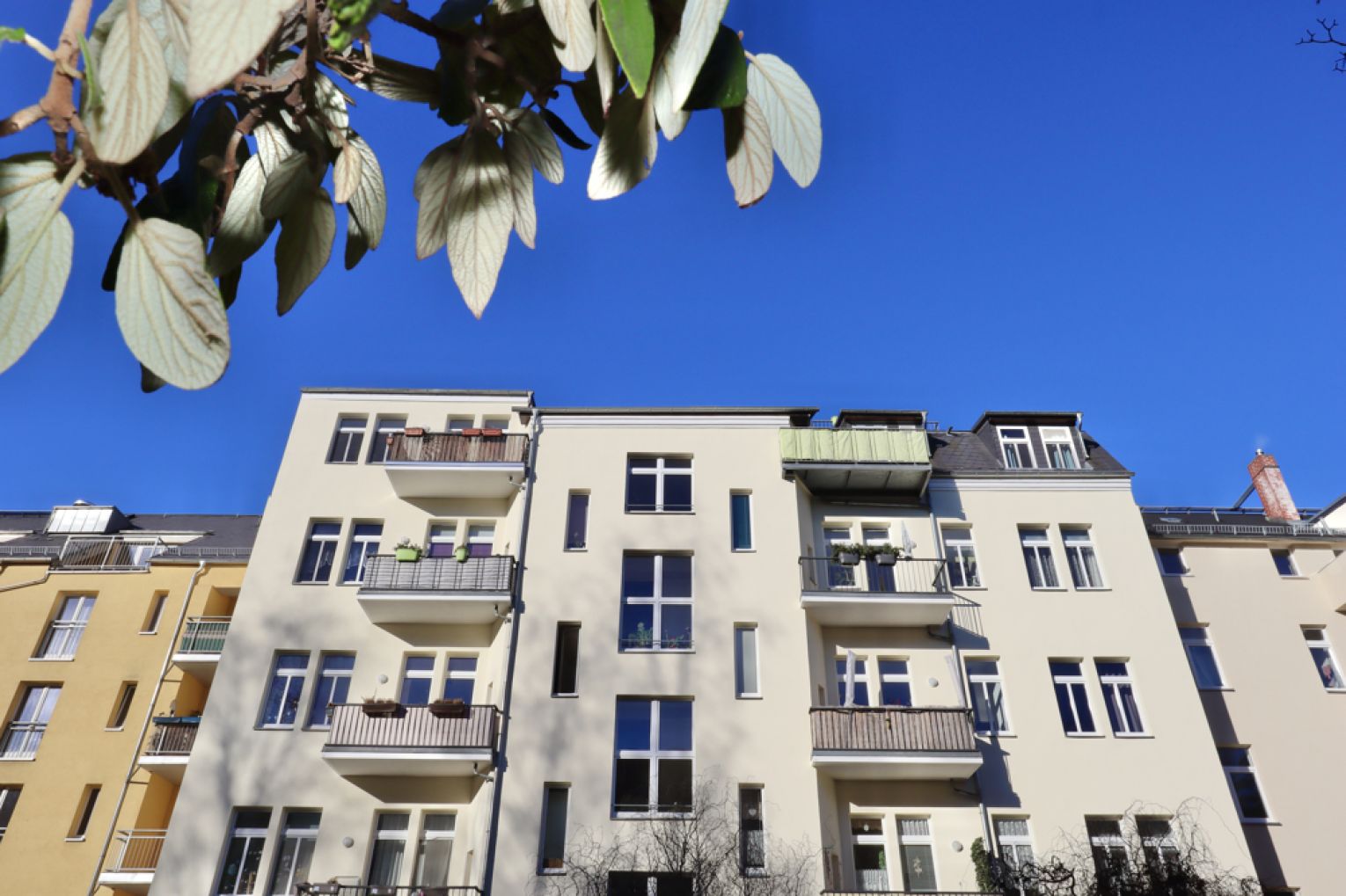 zum Kauf • 4 Zimmer  • vermietet • Chemnitz/ Kaßberg • Stellplatz • zwei Bäder • Terrasse& Balkon