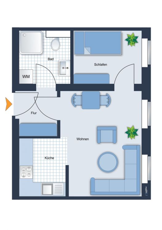 Kapitalanlage(n) • Eigentumswohnungen • in Chemnitz • vermietet • mit Balkon • Renditeobjekte