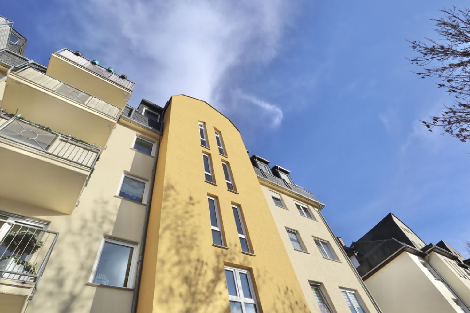 Balkon • 3-Raum Wohnung • Einbauküche • Altchemnitz • in Chemnitz • Aufzug • jetzt mieten