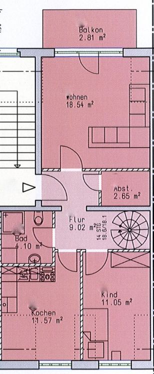 Maisonettewohnung • Dachgeschoss • 4 Zimmer • Terrasse • Balkon • Tageslichtbad • Schloßchemnitz •