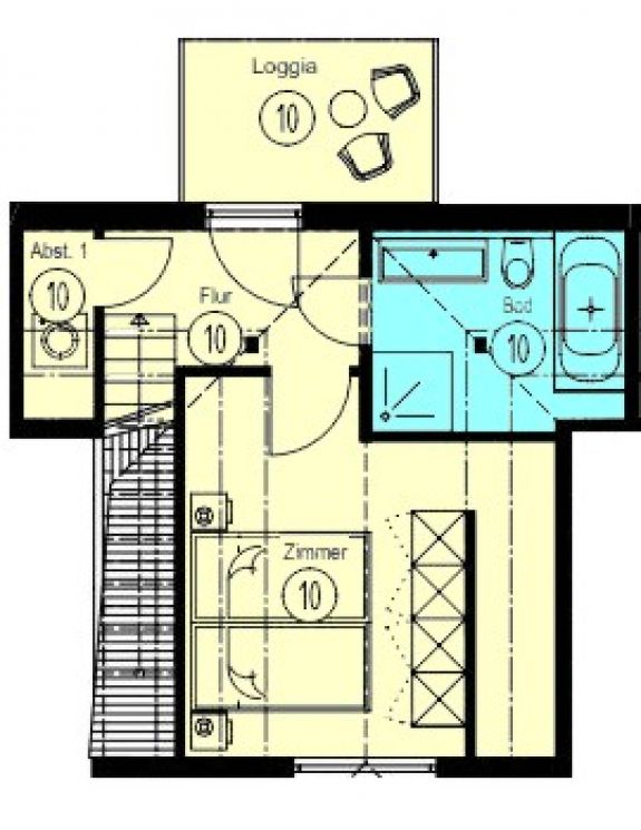 Maisonette Wohnung • 2 Zimmer • Bernsdorf • Erstbezug • modern • Dachgeschoss • jetzt anrufen !