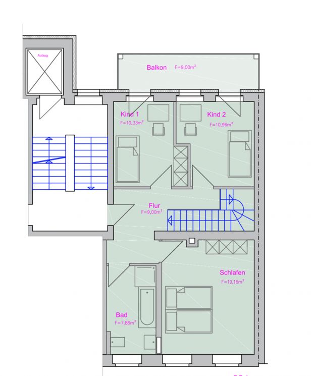 Maisonette • 4-Raum Wohnung • Erstbezug • Balkon • Schloßchemnitz • Terrasse • jetzt anrufen!