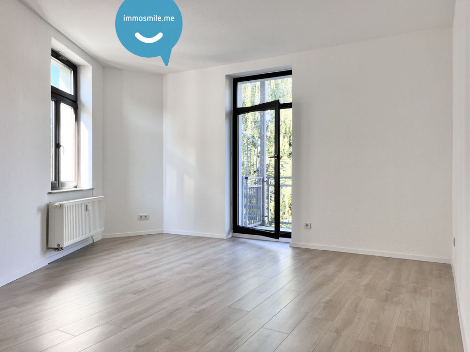 Schloßchemnitz • 2-Zimmer Wohnung • Einbauküche • individuell • Balkon • zur Miete • neu saniert