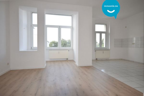 3-Zimmer Wohnung in Chemnitz • offene Küche • Bad mit Wanne • Wintergarten • Laminat • Jetzt Mieten!