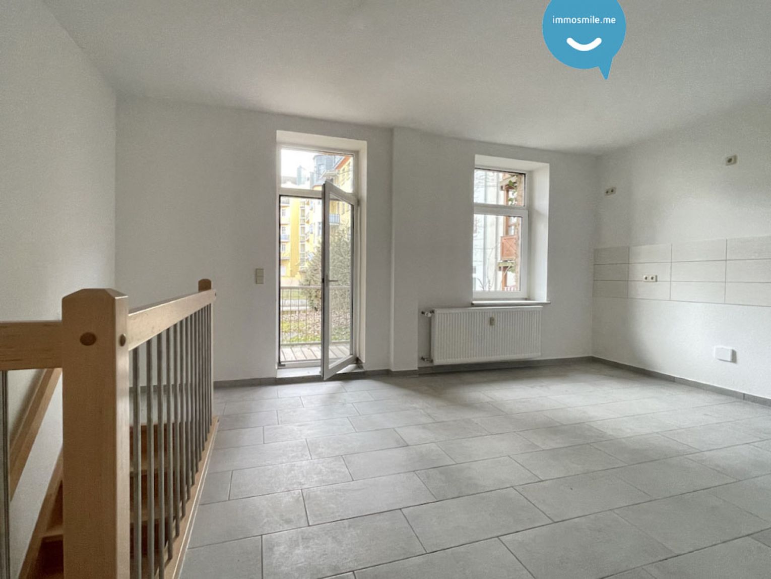 4-Raum Wohnung in Chemnitz • Balkon • moderne Bäder • Wanne/Dusche • große Wohnküche • Termin machen