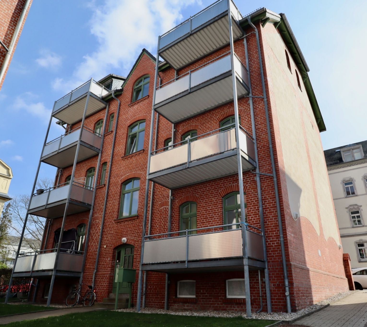 in Chemnitz • Kappel • zur Miete • 2-Raum • mit Balkon • im Dachgeschoss • ab Oktober frei