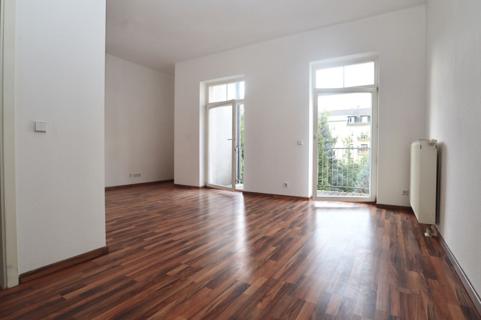 Altbau • Kaßberg • Chemnitz • 2-Raum Wohnung • Südbalkon • direkt mieten!