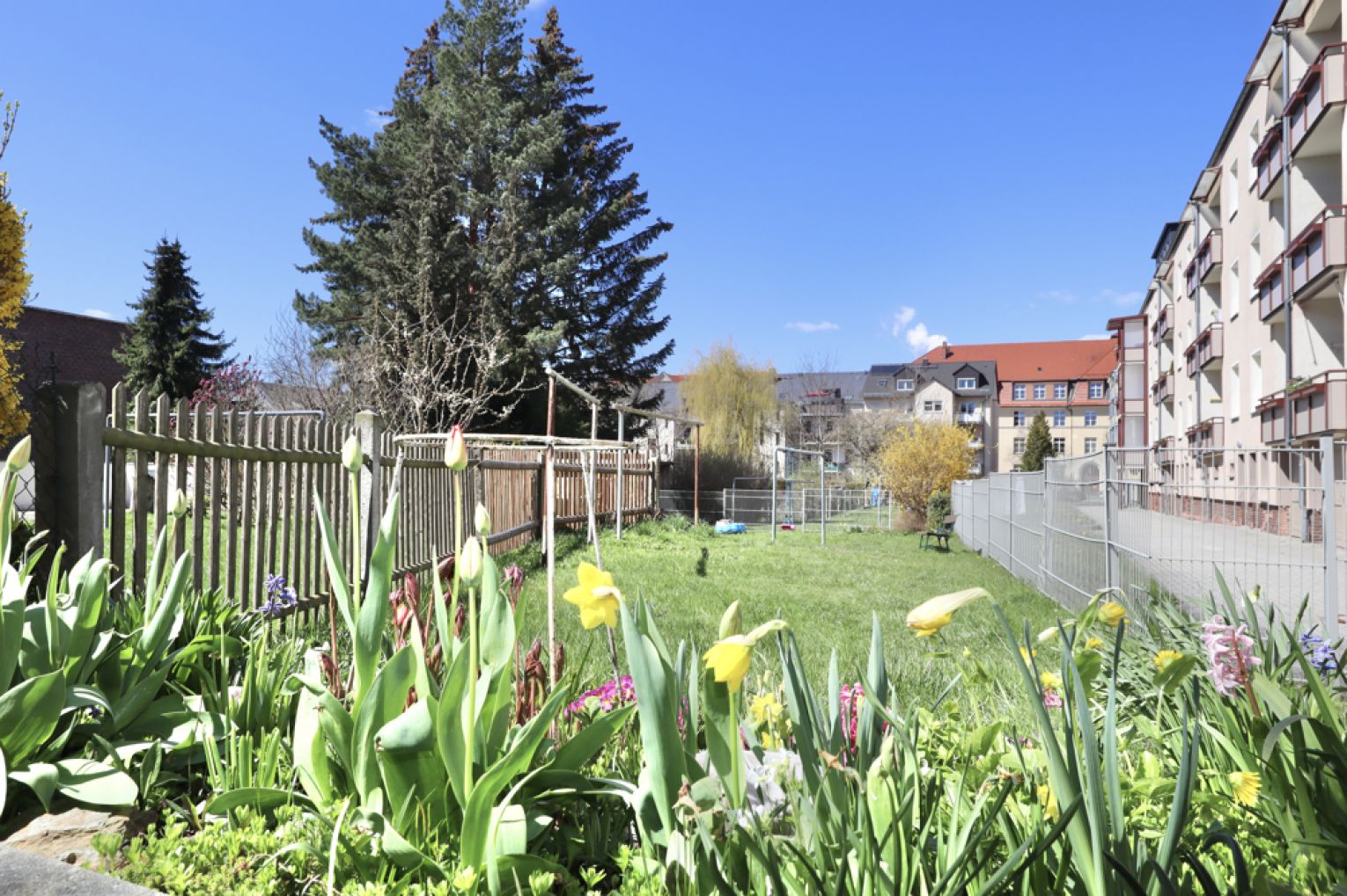 2-Raum Wohnung • Balkon • Erdgeschoss • in Hilbersdorf • Chemnitz • neu • zur Miete • jetzt anrufen