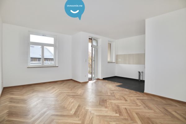 Erstbezug • 3-Raum Wohnung • Chemnitz • Balkon • Fußbodenheizung • Lutherviertel • jetzt anrufen