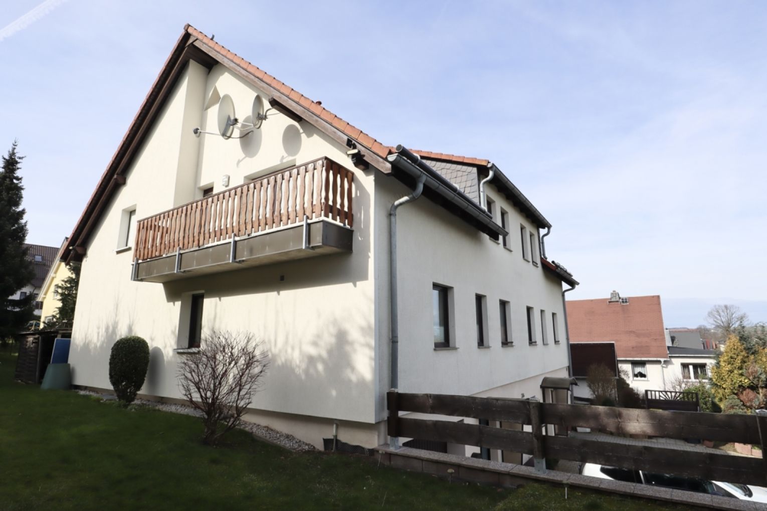 Zweifamilienhaus • Garten • Terrasse • Balkon • ruhig • idyllisch • Oederan • jetzt Exposé anfordern