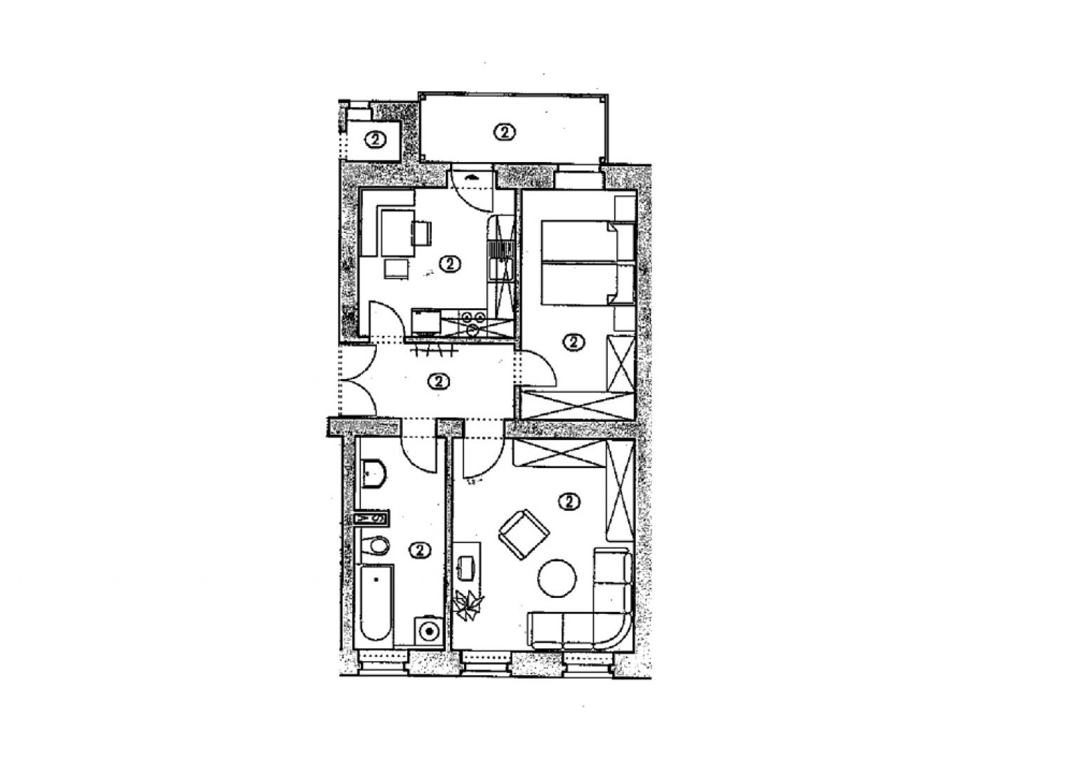 Balkon • 2-Raum Wohnung • Sonnenberg • Einbauküche • jetzt Besichtigungstermin vereinbaren