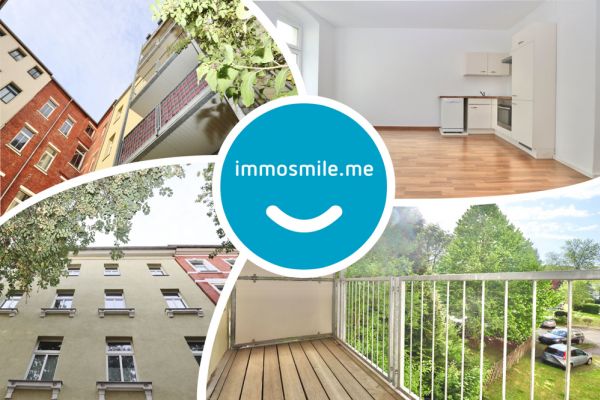 2-Raum Wohnung • Einbauküche • Balkon • Wanne • Schloßchemnitz • jetzt anrufen