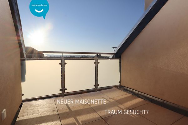 Dachterrasse • 3-Raum Wohnung in Chemnitz • 2 Bäder • Bernsdorf • Einbauküche • Maisonette