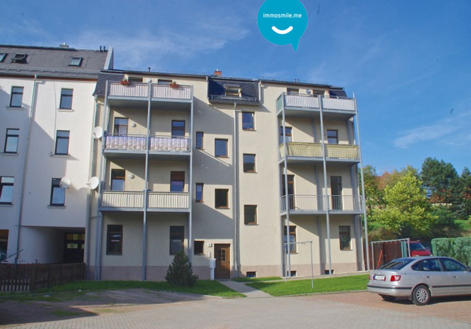 Wohnung zur Miete • Limbach-Oberfrohna • 3 Zimmer • großer Balkon • Stellplatz • gleich anschauen!