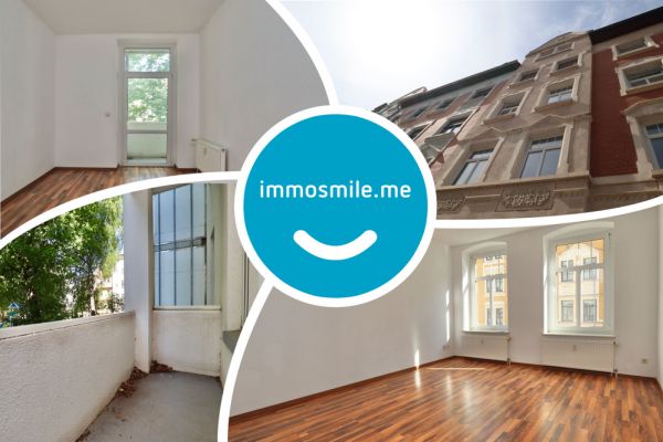 3-Raum Wohnung • Lutherviertel • Chemnitz • Balkon • Einbauküche • Kaltmietfrei • jetzt anrufen