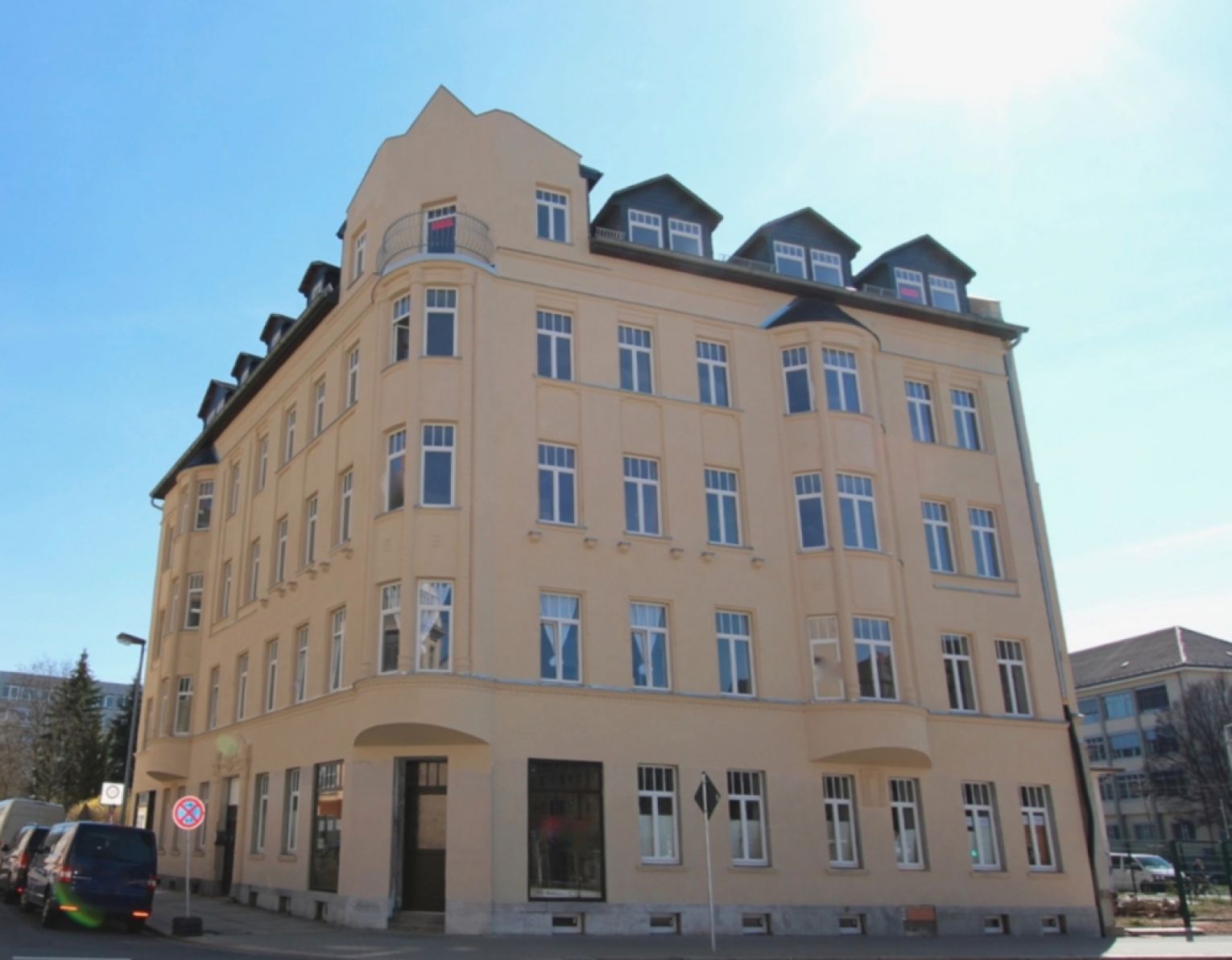 Dachterrasse • 3-Raum Wohnung in Chemnitz • 2 Bäder • Bernsdorf • Einbauküche • Maisonette