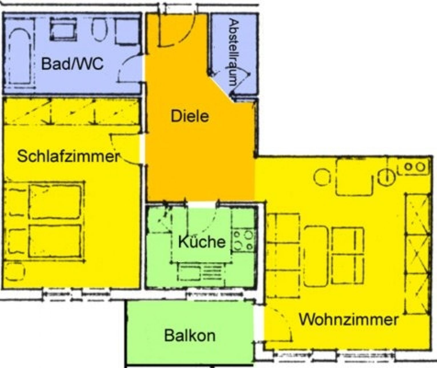 Altendorf • Stellplatz • 2-Zimmer Wohnung • Chemnitz • Balkon • Aufzug • zur Miete • jetzt anrufen