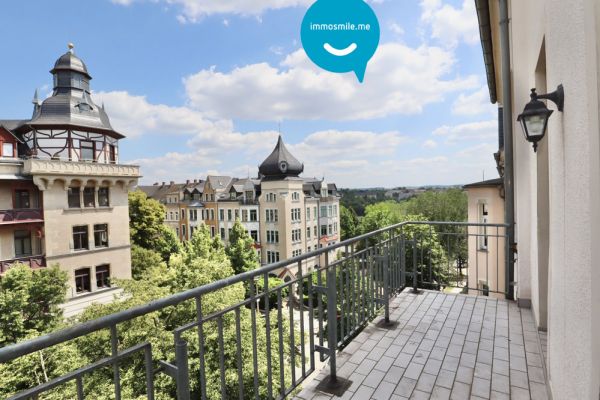 beste Lage • auf dem Kaßberg • in Chemnitz • im Jugendstil • 2 Zimmer • mit Balkon • jetzt mieten