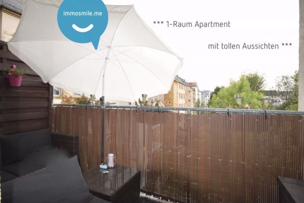 1-Zimmer Apartment • Tageslichtbad mit Wanne • Nah beim BRÜHL-BOULEVARD • Dachgeschoss • Einbauküche