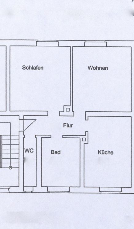 2-Raum Wohnung • Tageslichtbad • Wanne • neu saniert • Ebersdorf • jetzt anrufen