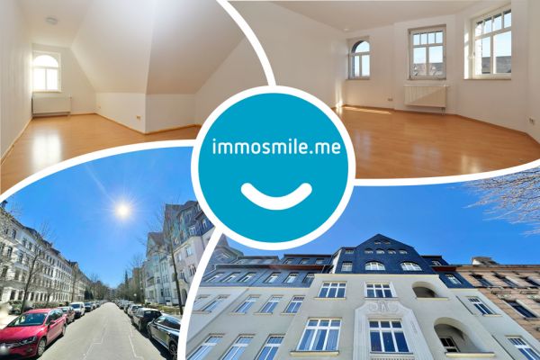 3-Raum Wohnung • Küche •  Maisonette • Schloßchemnitz • im Dachgeschoss • 2 Bäder • jetzt mieten