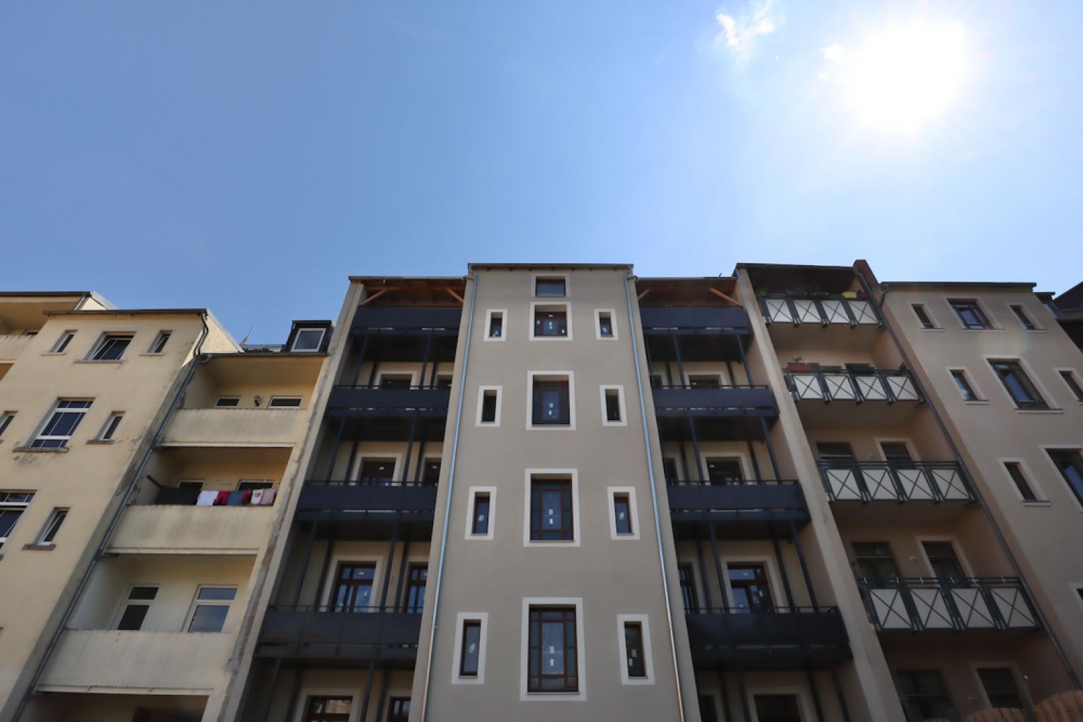 Dachgeschoss • mit Balkon • Stellplatz • Erstbezug • auf dem Sonnenberg • in Chemnitz • jetzt mieten