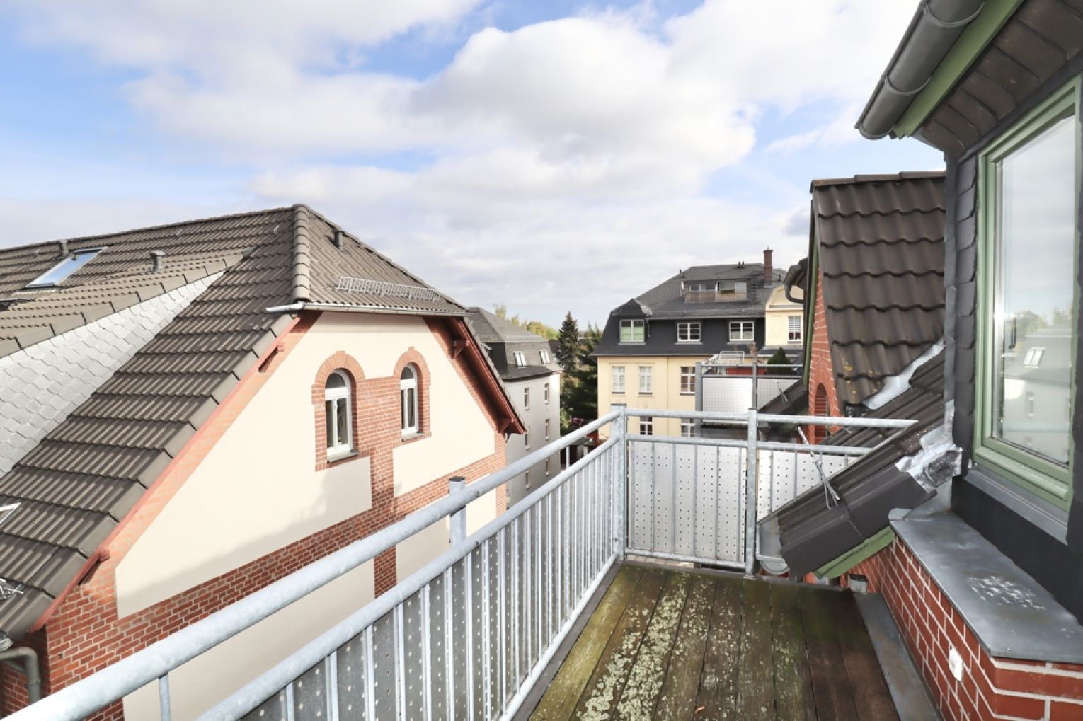 in Chemnitz • Kappel • zur Miete • 2-Raum • mit Balkon • im Dachgeschoss • ab Oktober frei