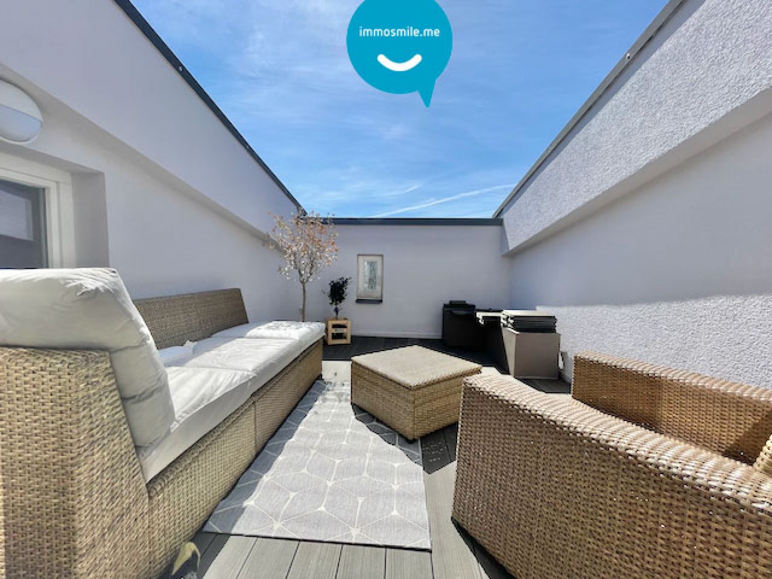 Kaßberg • 3 Zimmer • Maisonette • Dachgeschoss • Dachterrasse • Einbauküche • Balkon