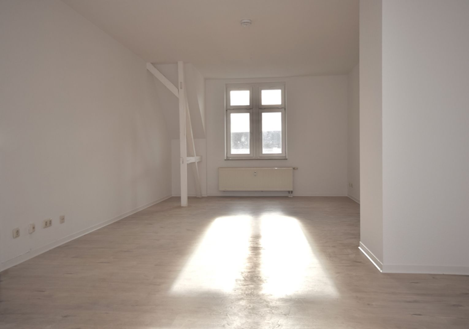 3 Zimmer • UNI-Nähe • 2 Bäder • Maisonette • neues Laminat und frisch gestrichen • bezugsfertig!