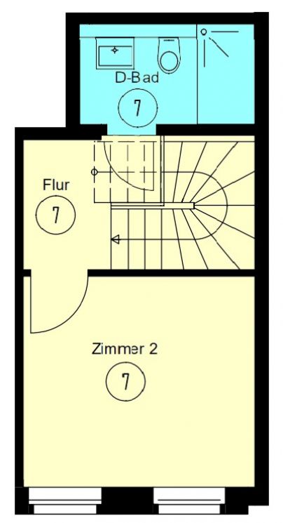 Maisonette- Wohnung • Dachgeschoss • Erstbezug • Sonnenberg • 3 Zimmer • Balkon • jetzt Mieten