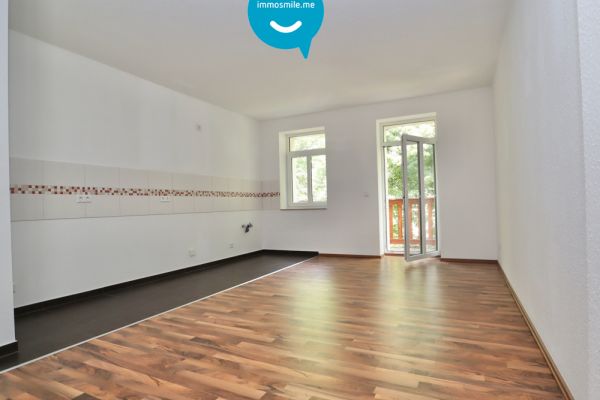 3-Raum Wohnung in Chemnitz • Balkon • Tageslichtbad • Wanne • Stellplatz • Erdgeschoss • nun Mieten!