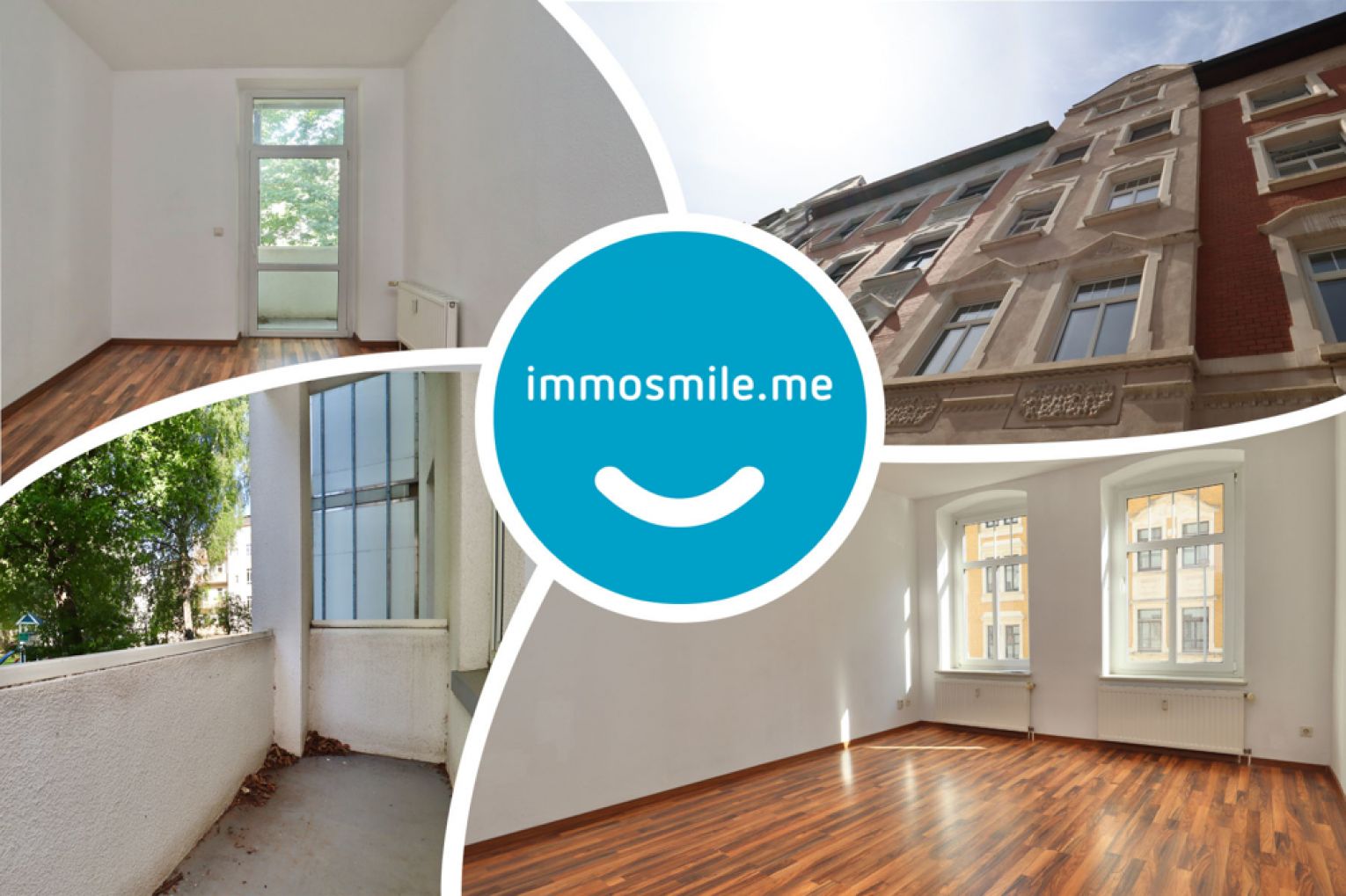 3-Raum Wohnung • Lutherviertel • Chemnitz • Balkon • Einbauküche • Kaltmietfrei • jetzt anrufen