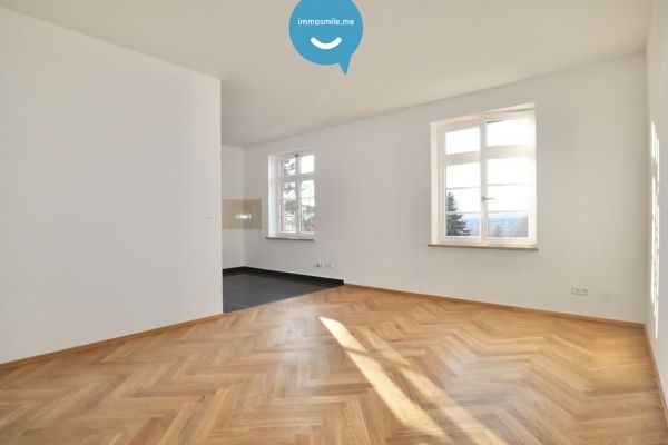 Erstbezug • 2-Raum Wohnung • Chemnitz • Balkon • Fußbodenheizung • Lutherviertel • jetzt anrufen