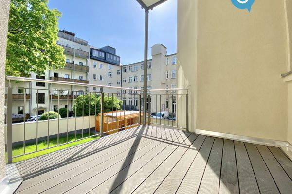 Balkon •  Wanne + Dusche • 4-Zimmer Wohnung in Chemnitz • Sonnenberg • jetzt anrufen • Erstbezug