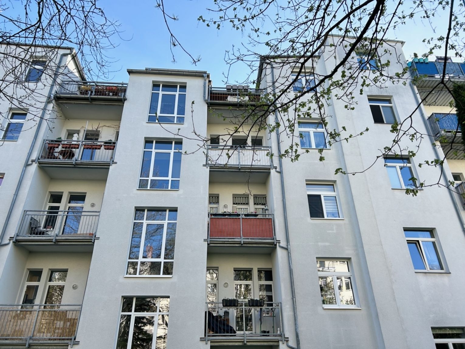 2-Raum Wohnung • Kaßberg • zur Miete • Single- / Studenten • Chemnitz • minimalistisch • Balkon