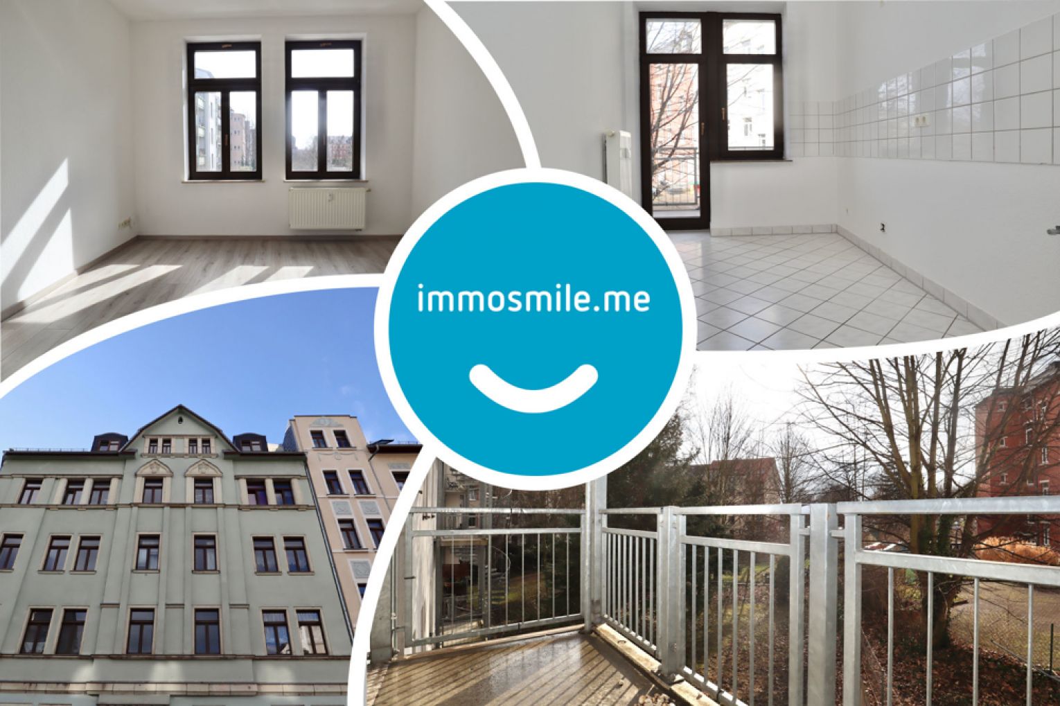 Schloßchemnitz • 2-Zimmer • Mietwohnung • individuell • Balkon • perfekte Lage