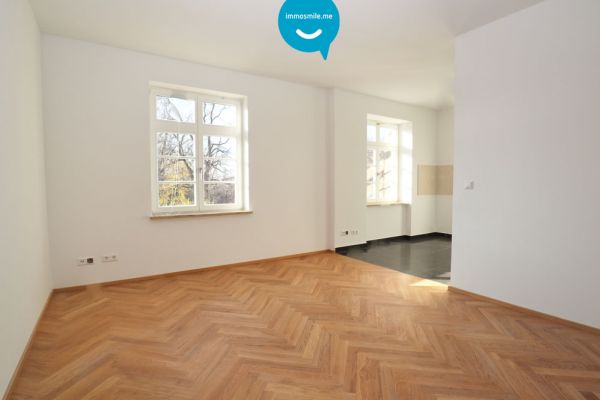 2-Raum Wohnung • Balkon • Chemnitz • offene Küche • Fußbodenheizung • Erstbezug • Lutherviertel